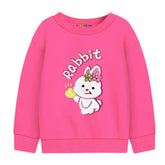 Trampoline Girls Full Sleeve Printed Sweatshirt (Pack of 1)