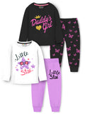 Trampoline Girls Pack of 2 Graphic Printed T-shirt with Pyjama