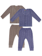 Trampoline Boys & Girls Striped Top-Pyjama Thermal Set (Pack of 2)