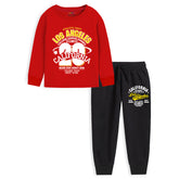 Trampoline Boys Printed Casual Clothing Set (Pack of 1)