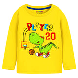 Cool Boys & Space Printed Full Sleeve T-Shirts – Pack of 5 | Trampoline Kids