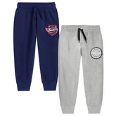Trampoline Boys Printed Casual Track pant (Pack of 2)