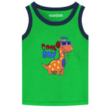 Trampoline Boys Pack of 5 Space Theme & Animal Vest - Multicolour