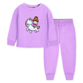 Trampoline Boys & Girls Fleece Sweatshirt & Pyjamas Set (Pack of 1)