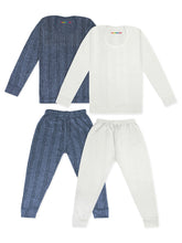 Trampoline Boys & Girls Striped Top-Pyjama Thermal Set (Pack of 2)
