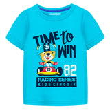 Trampoline Boys Pack of 5 Text T-Shirt - Multicolor