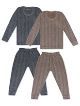 Trampoline Boys & Girls Striped Top-Pyjama Thermal Set (Pack of 2)