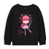 Trampoline Girls Full Sleeve Printed Sweatshirt (Pack of 1)