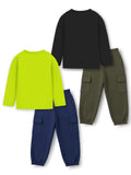 Trampoline Boys Pack of 2 Space Theme Clothing Set - Multi Colour
