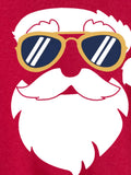 Trampoline Boys Santa Face Sweatshirt - Red