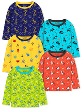 Trampoline Boys & Gilrs Graphic Printed T-Shirt (Pack of 5)