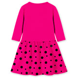 Trampoline Girls Midi Dress Combo | 3/4 Sleeve Cotton Dresses for Kids with Bright Prints | Everyday Comfort Meets Playful Style | Pack of 2