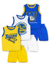 Trampoline Boys & Girls Graphic Printed T-shirt With Shorts (Pack of 3)