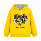 Trampoline Girls Full Sleeve Printed Hooded Sweatshirt (Pack of 1)