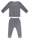 Trampoline Boys & Girls Striped Top-Pyjama Thermal Set (Pack of 1)