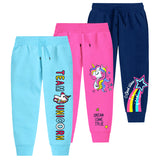 Trampoline Girls Printed Casual Track pant (Pack of 3)