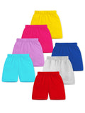 Trampoline Boys and Girls Graphic Printed Shorts Pack of 7