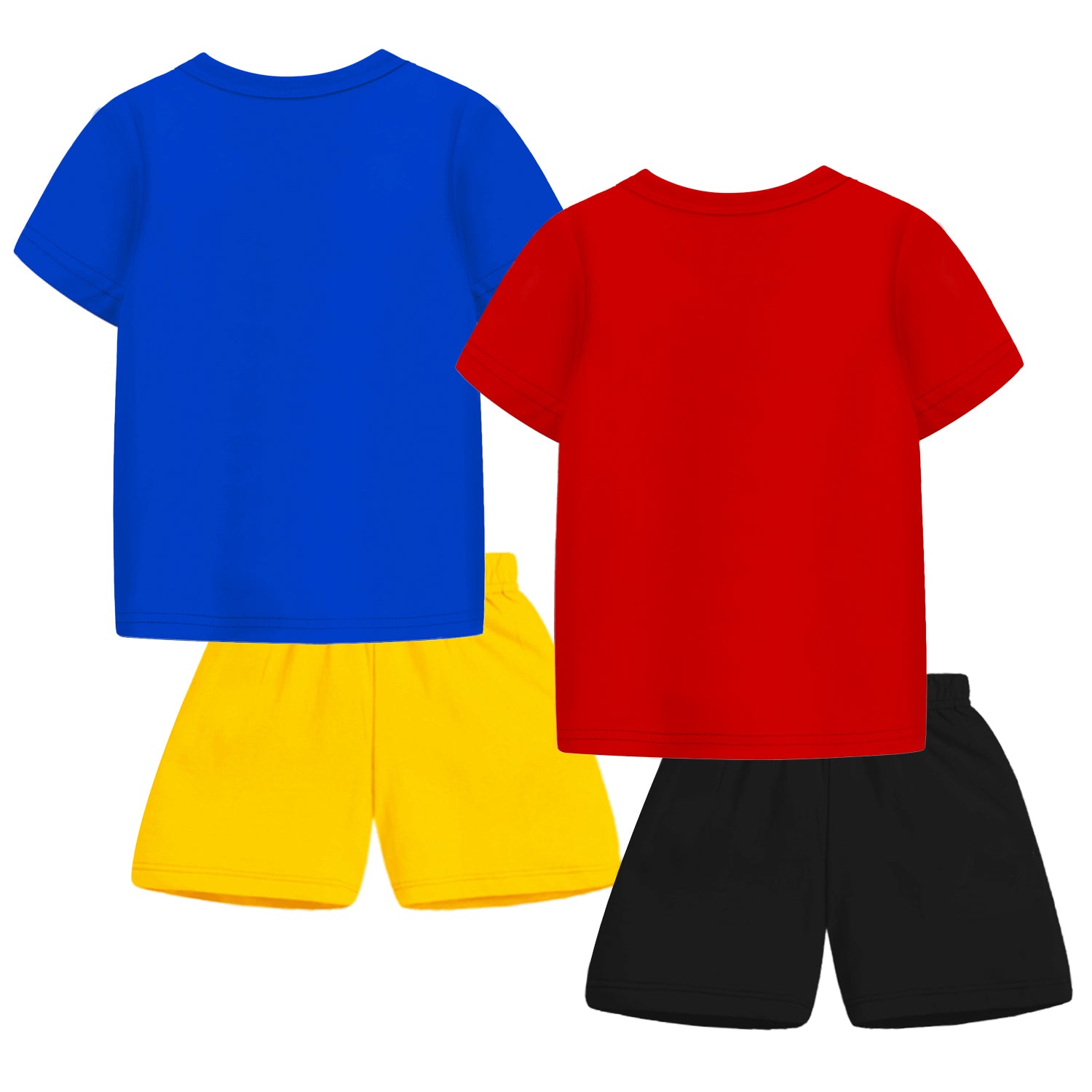 Trampoline Boys Printed Casual Clothing Set (Pack of 2)