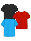 Trampoline Boys Half Sleeves Regular Fit T-Shirt Pack of 3