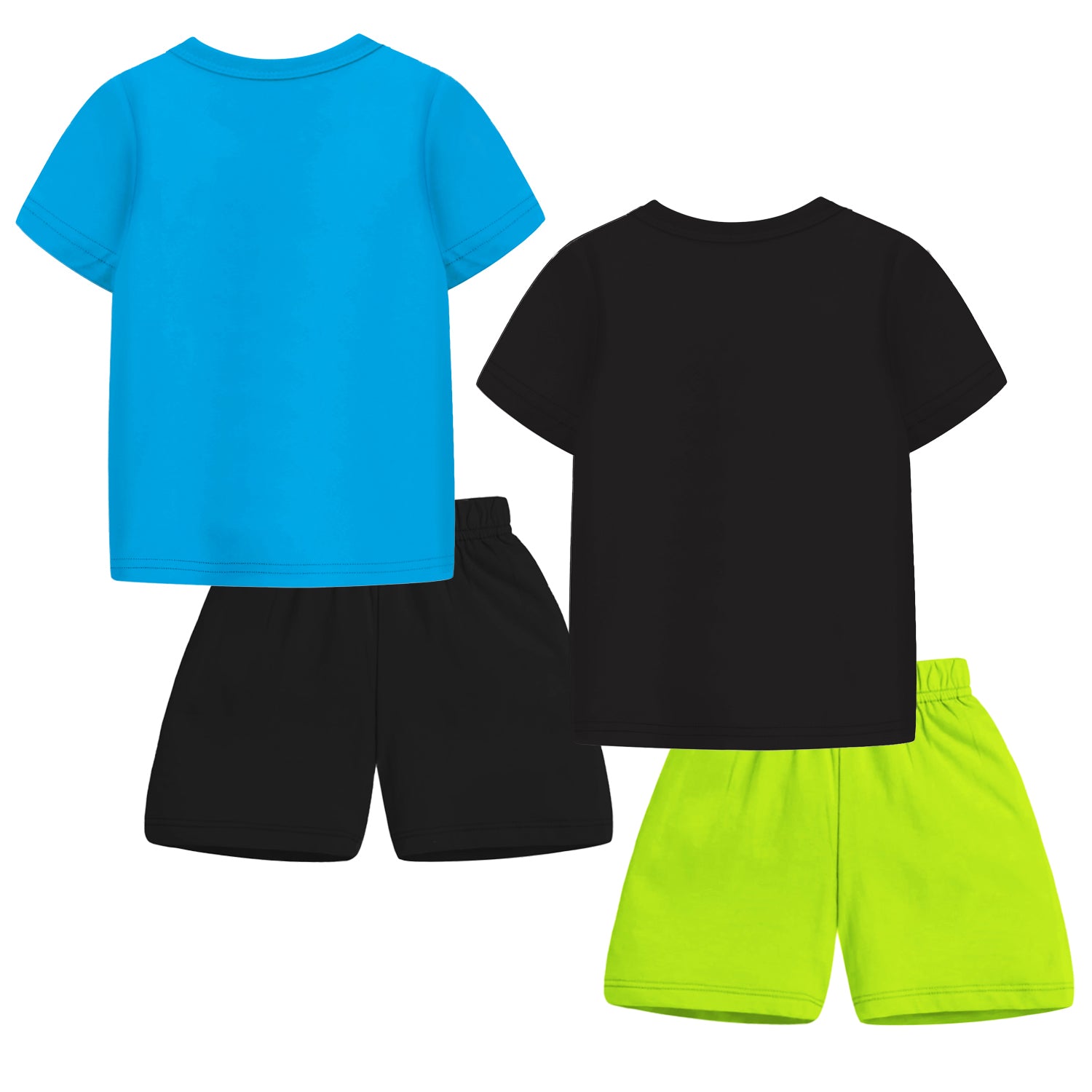 Trampoline Boys Printed Casual Clothing Set (Pack of 2)