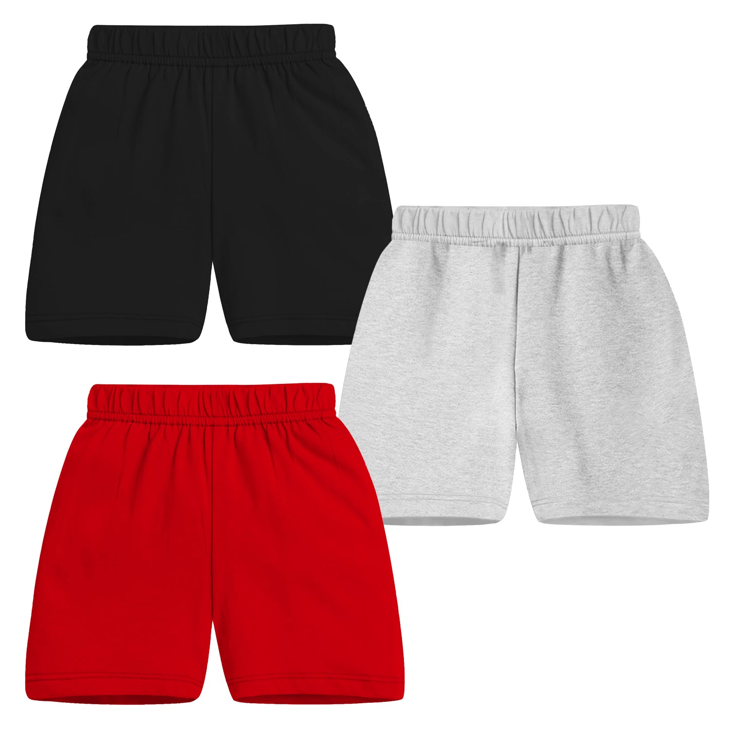Trampoline Boys & Girls Casual Printed Shorts (Pack of 3)