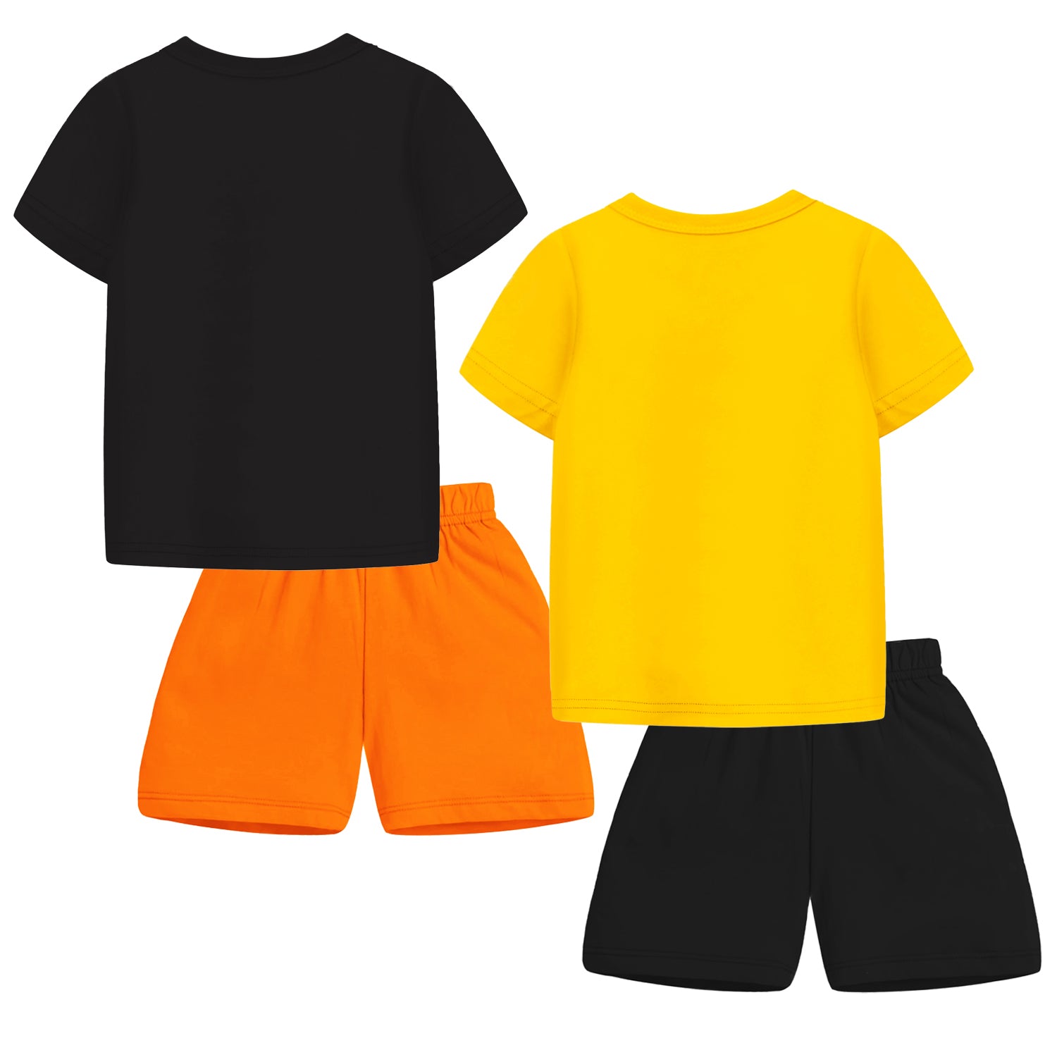 Trampoline Boys Printed Casual Clothing Set (Pack of 2)