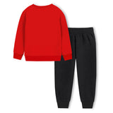 Trampoline Boys Printed Tshirt & Trackpant Set (Pack of 1)