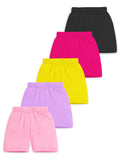 Trampoline Girls Pack of 5 Printed Regular Fit Shorts