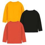 Trampoline Boys Full Sleeves Regular Fit T-Shirt (Pack of 3)