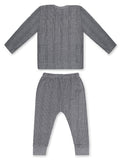 Trampoline Boys & Girls Striped Top-Pyjama Thermal Set (Pack of 1)