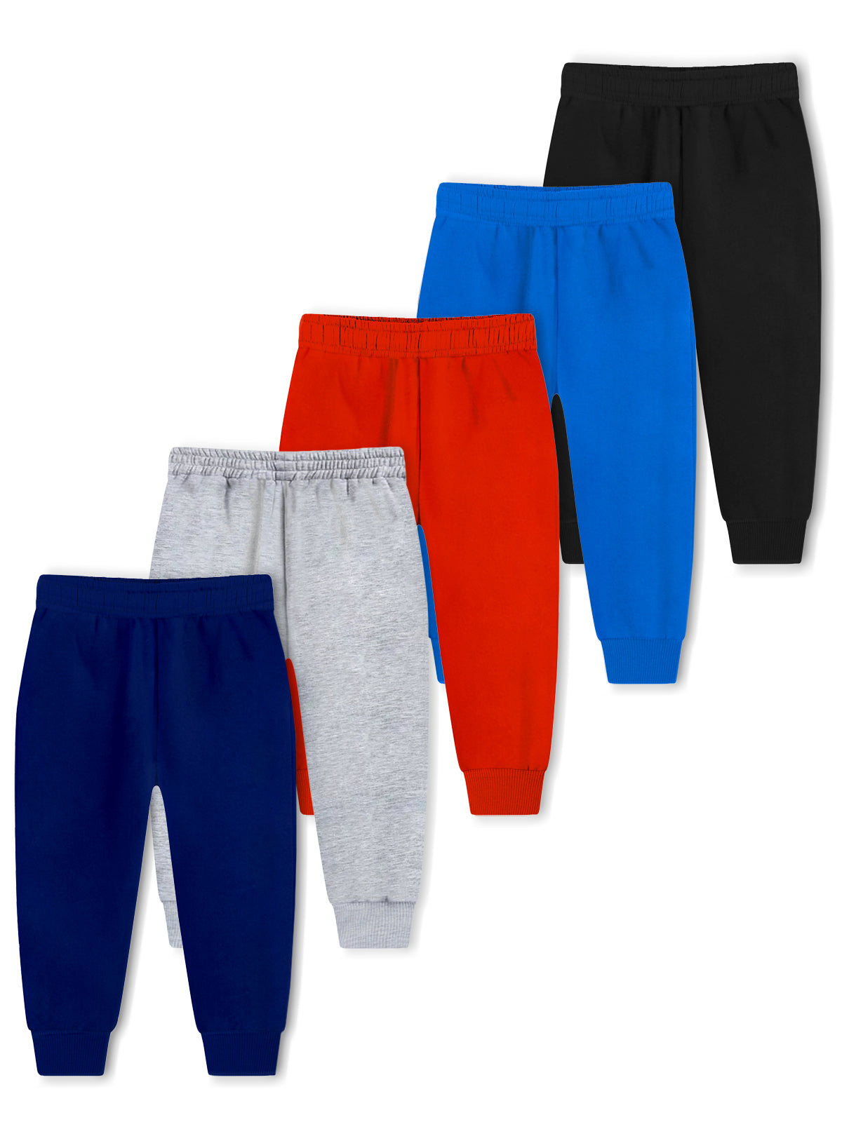 Trampoline Boys and Girls Pyjama Pants, Track Pants Pack of 5