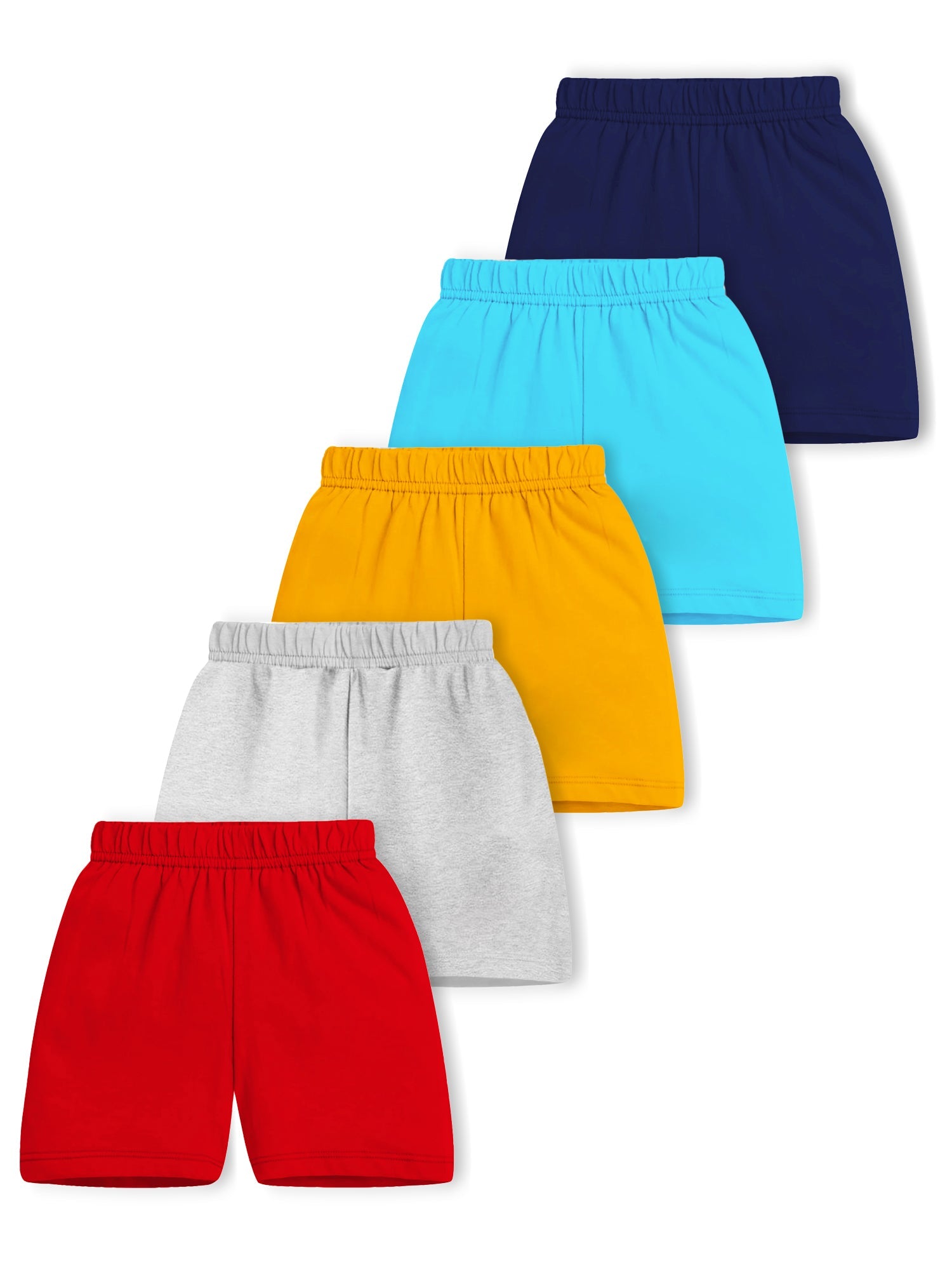 Trampoline Girls Casual Printed Shorts (Pack of 5)