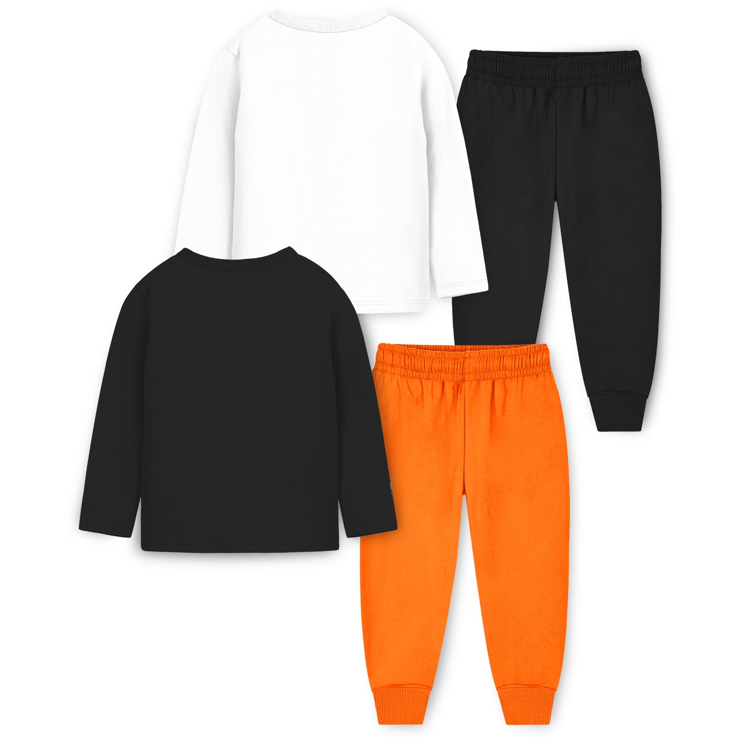 Trampoline Baby Boys & Girls Casual Clothing Set Pack of 2 White