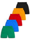 Trampoline Boys & Girls Typographic Printed Shorts (Pack of 5)