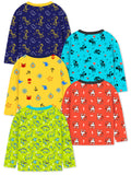 Trampoline Boys & Gilrs Graphic Printed T-Shirt (Pack of 5)