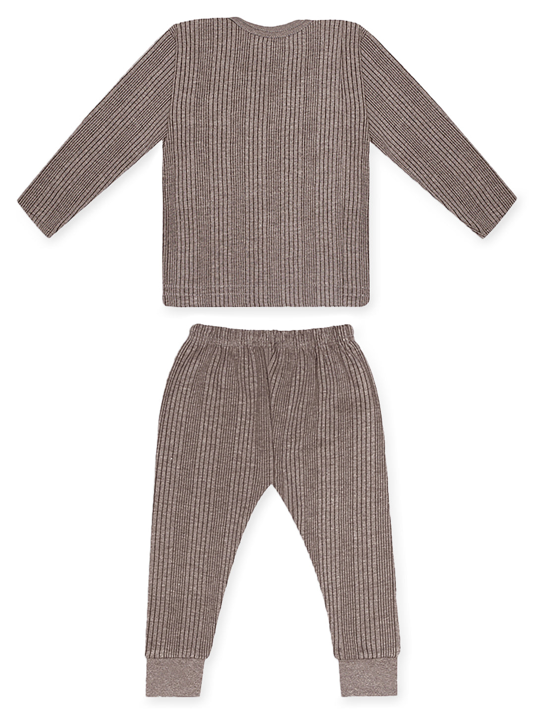 Trampoline Boys & Girls Striped Top-Pyjama Thermal Set (Pack of 1)