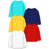 Trampoline Boys Graphic Print Full Sleeve T-Shirts Pack of 5