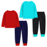 Trampoline Baby Boys & Girls Casual Clothing Set Pack of 2 Red,Black