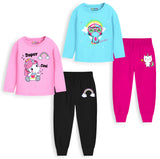 Trampoline Baby Boys & Girls Casual Clothing Set Pack of 2 Pink,Blue
