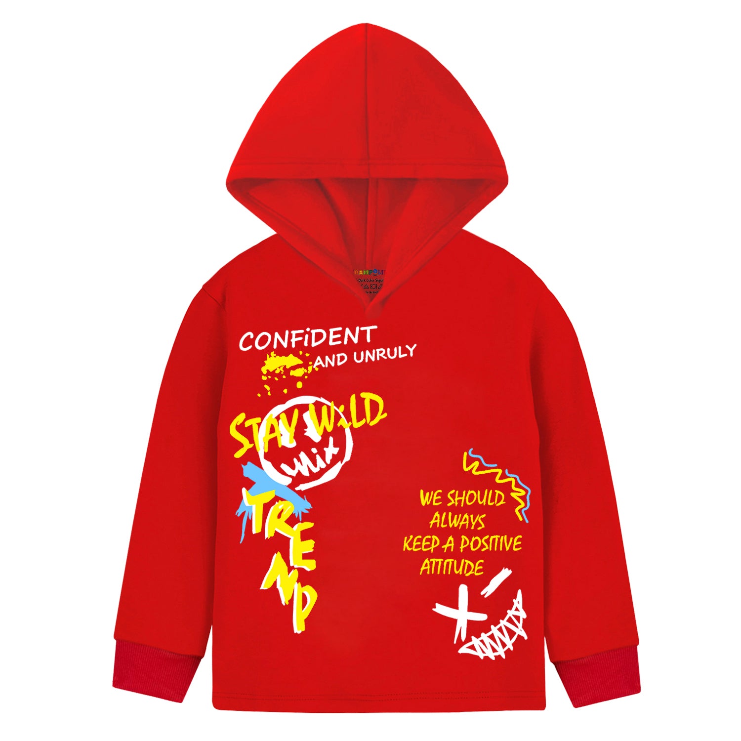 Trampoline Boys Printed Tshirt & Trackpant Set (Pack of 1)