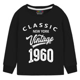 Trampoline Cotton Blend Knit Full Sleeves Classic Text Printed Tee With Coordinating Joggers Set - Black