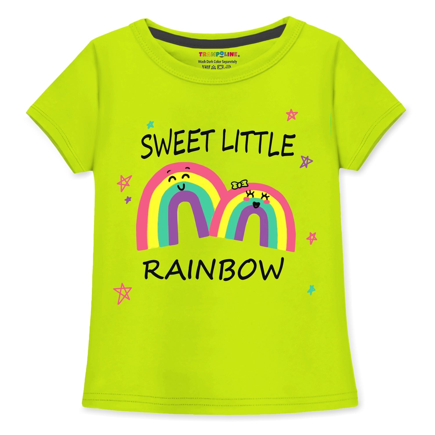 Trampoline Girls Printed T-shirt & Short Set Pack of 2