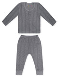 Trampoline Boys & Girls Striped Top-Pyjama Thermal Set (Pack of 2)