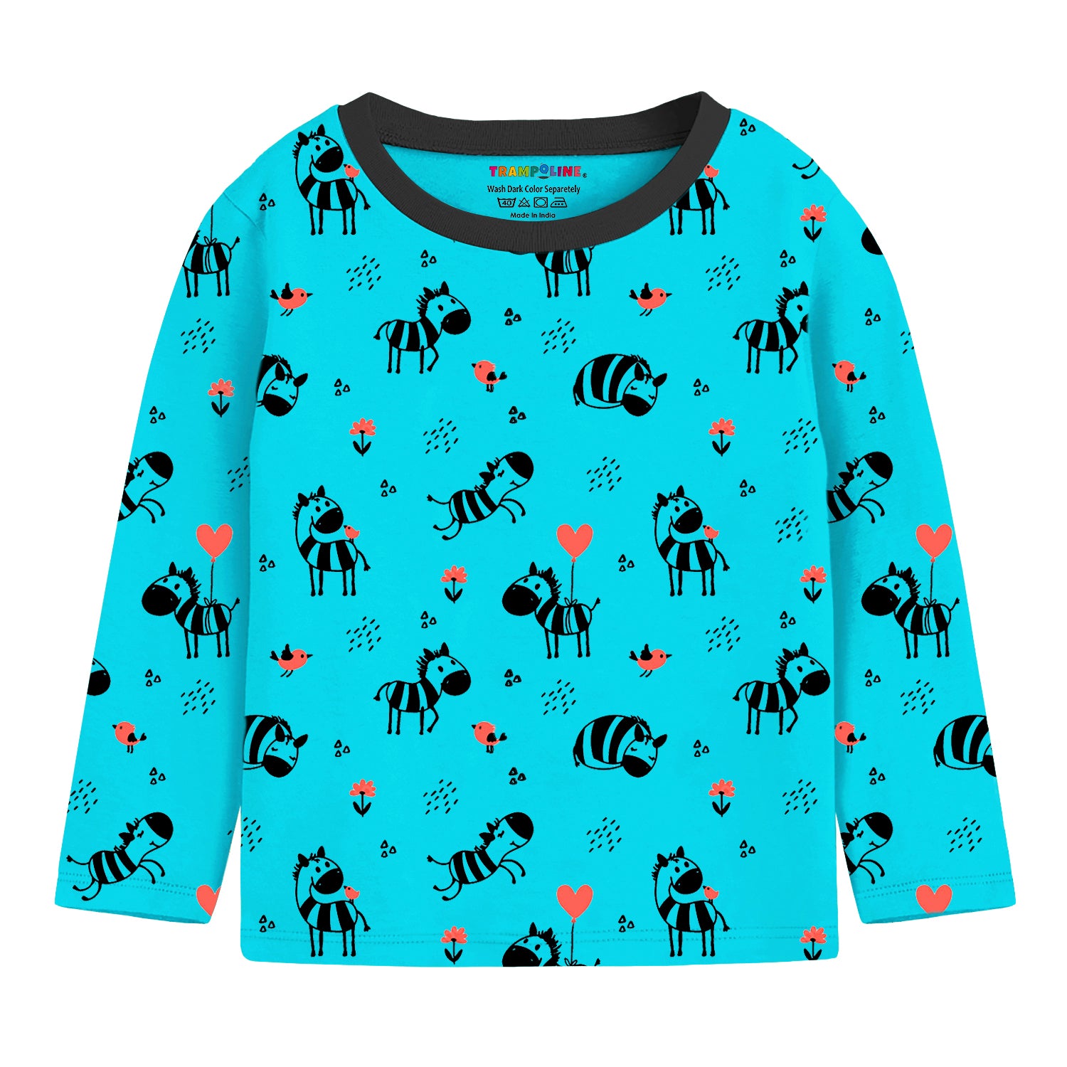 Trampoline Boys & Gilrs Graphic Printed T-Shirt (Pack of 5)