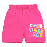Trampoline Girls Casual Printed Shorts (Pack of 5)