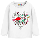 Trampoline Girls Graphic Print Full Sleeve T-Shirts Pack of 5