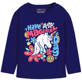 Trampoline Girls Full Sleeves Regular Fit T-Shirt (Pack of 5)