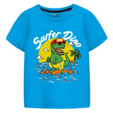 Trampoline Boys Printed Casual Clothing Set (Pack of 2)