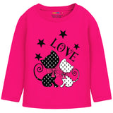 Trampoline Girls Graphic Print Full Sleeve T-Shirts Pack of 3