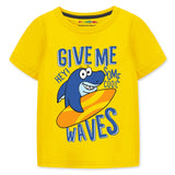 Trampoline Boys Printed T-shirt & Track Pant Set Pack of 2